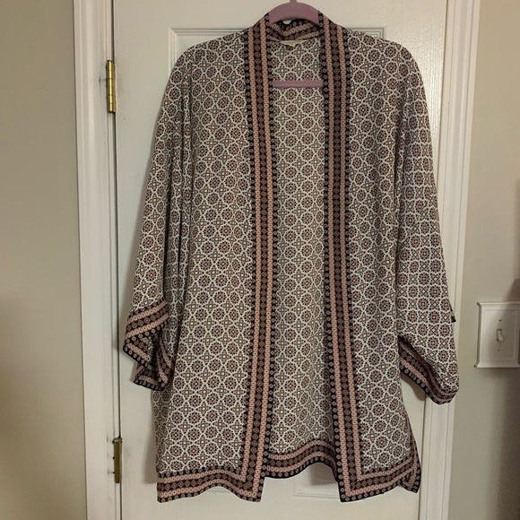 Max Studio Tops - Max Studio Multicolor Kimono 2X